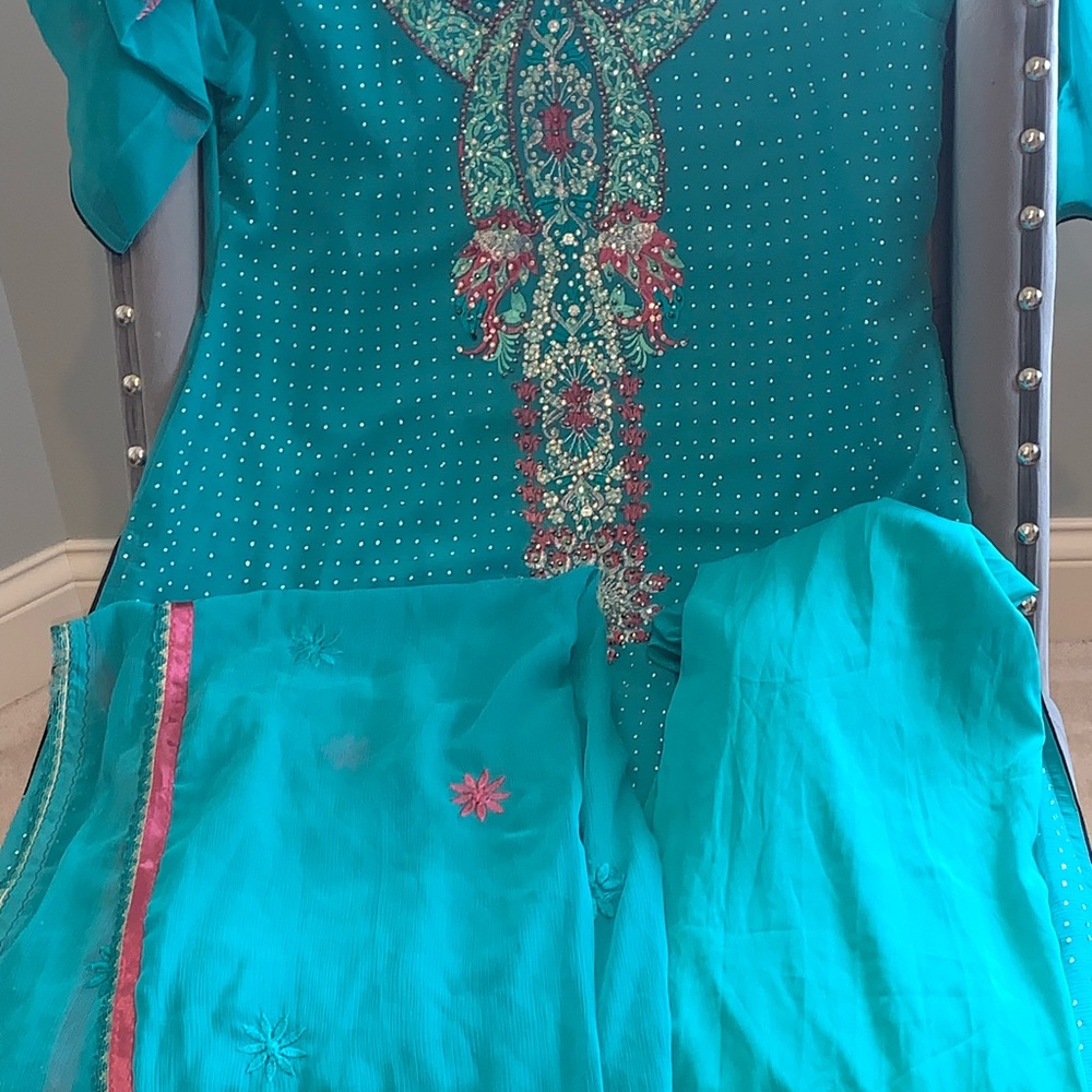 Pakistani Indian 3 piece fancy dress